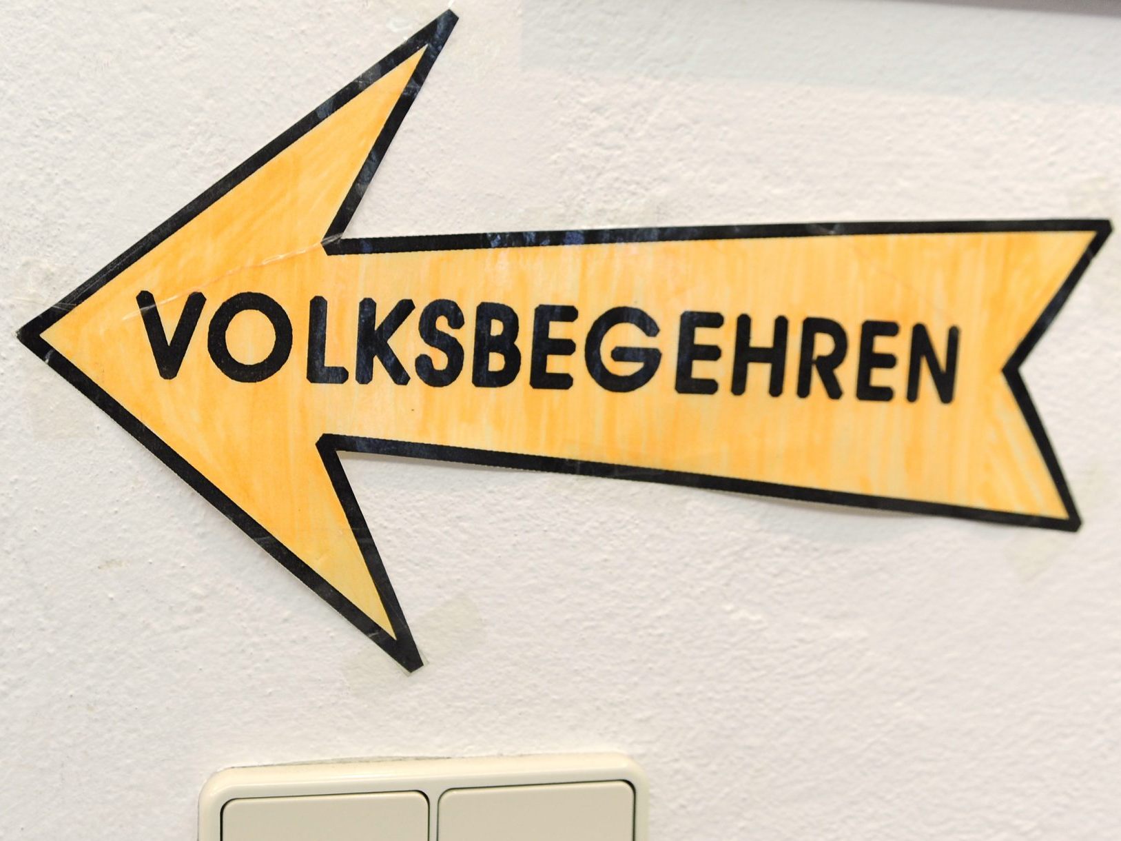 Volksbegehren können seit der Reform 2018 auch online unterschrieben werden.
