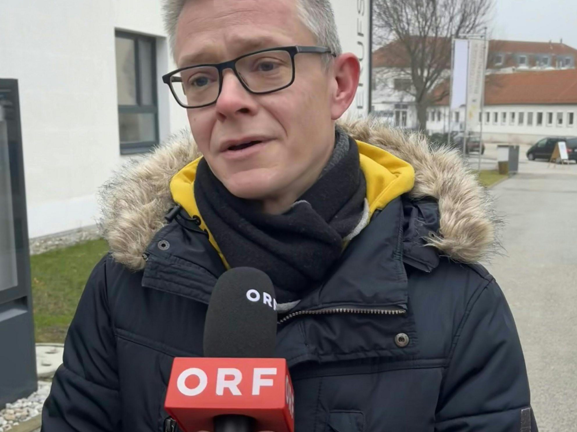 Molnar war bei der Stimmabgabe optimistisch.