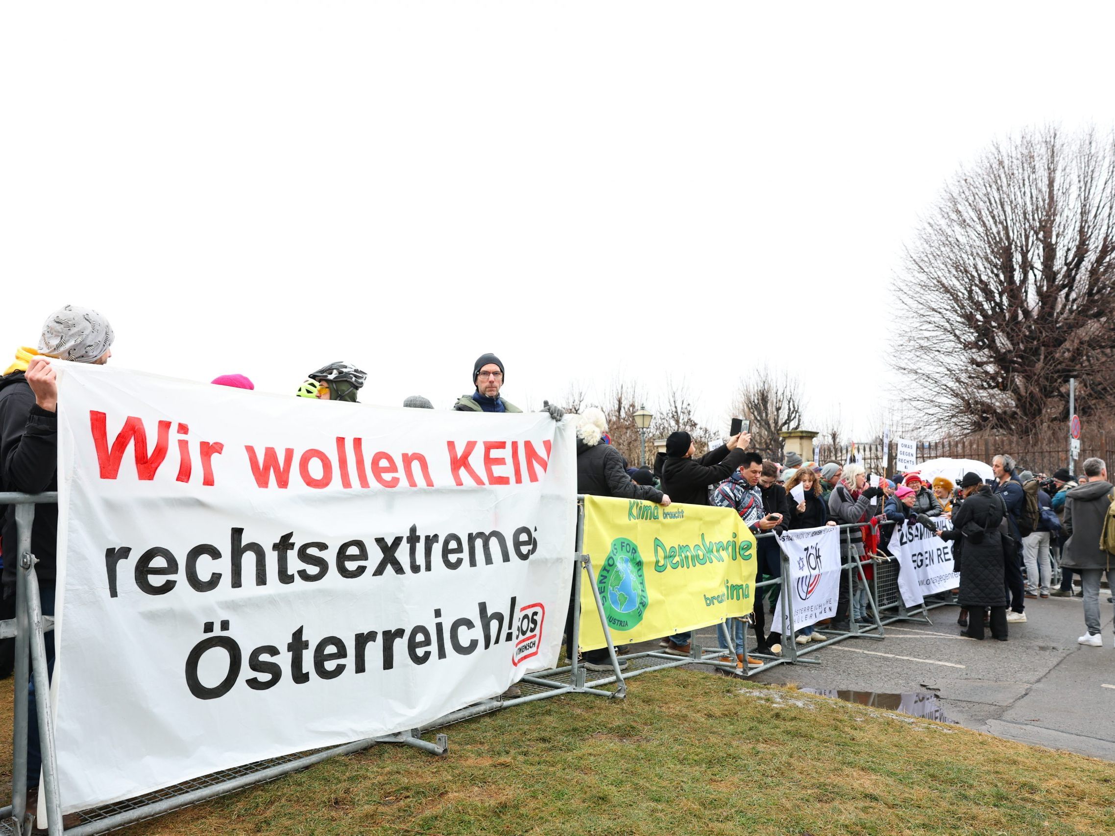 Demonstration am Ballhausplatz in Wien und anderen Städten geplant