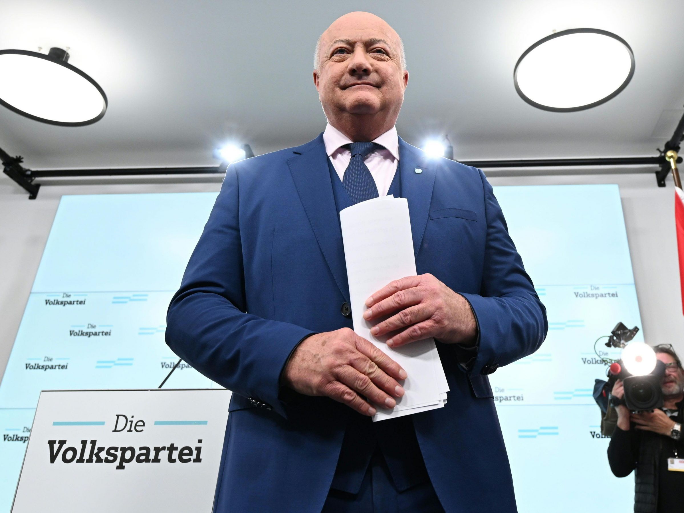 Stocker gehört dem ÖVP-Team für die Koalitionsverhandlungen mit der FPÖ an.