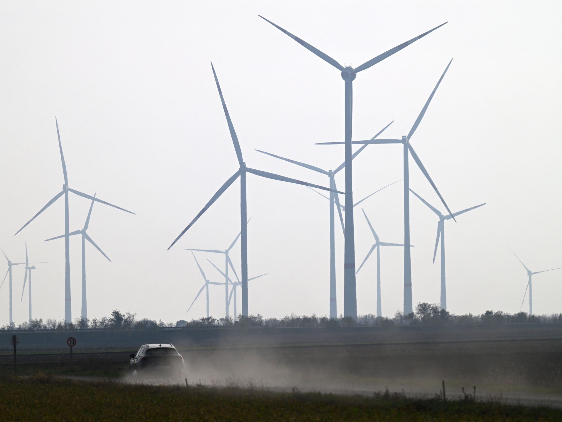 Die Akzeptanz von Windkraftprojekten ist gesunken.