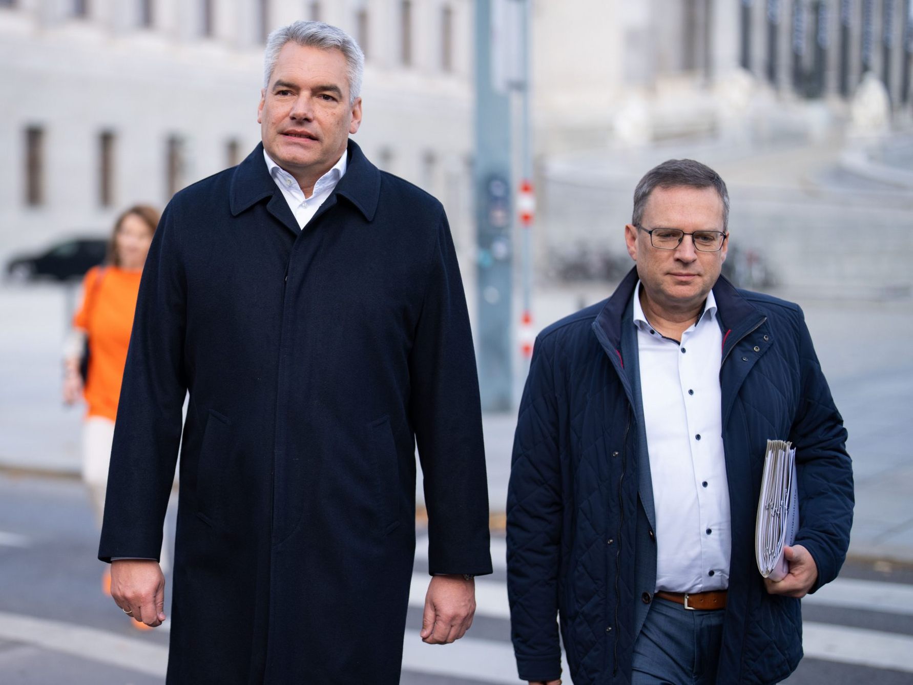 Wöginger ist Nachfolger von Nehammer als Klubchef.