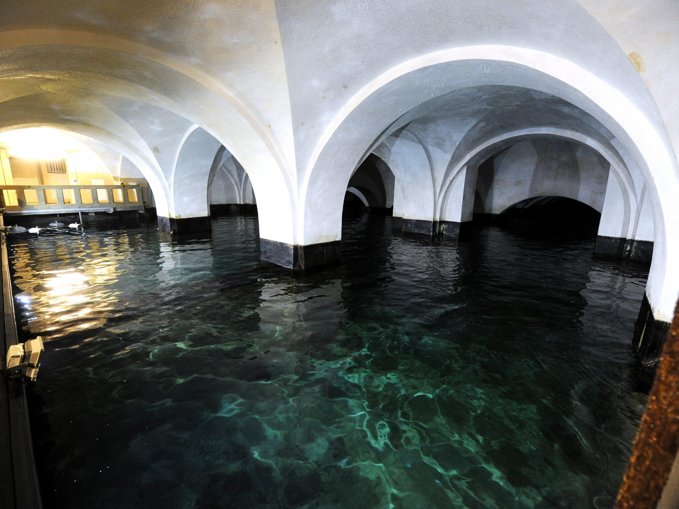 Ein Wiener Trinkwasserbehälter.