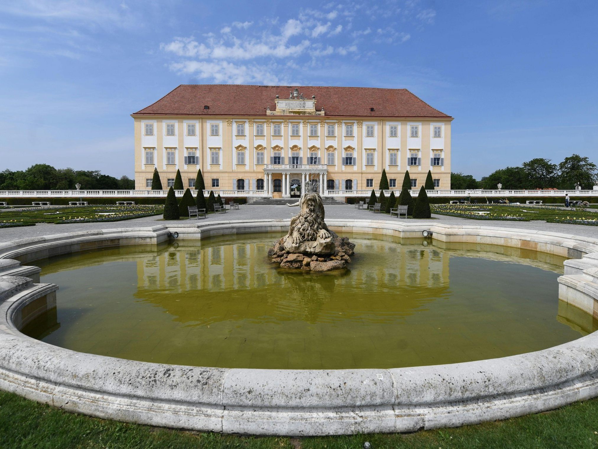 Das Schloss Hof in Niederösterreich.