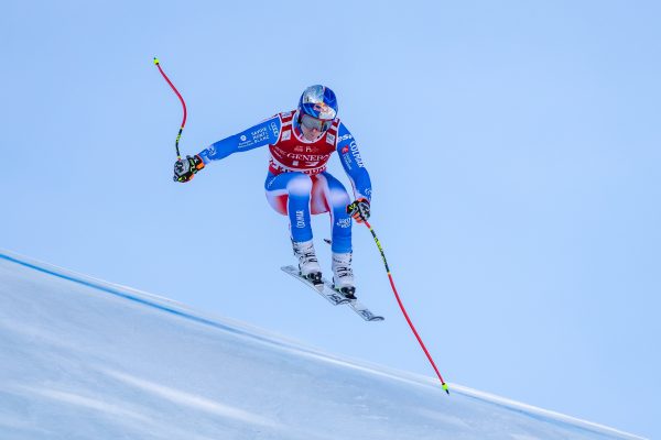 ABD0080_20250124 – KITZBHEL – STERREICH: Alexis Pinturault (FRA) whrend dem Super-G der Mnner am Freitag, 24. Jnner 2025, anl. des 85. Hahnenkammrennens auf der Streif in Kitzbhel. – FOTO: APA/EXPA/JOHANN GRODER