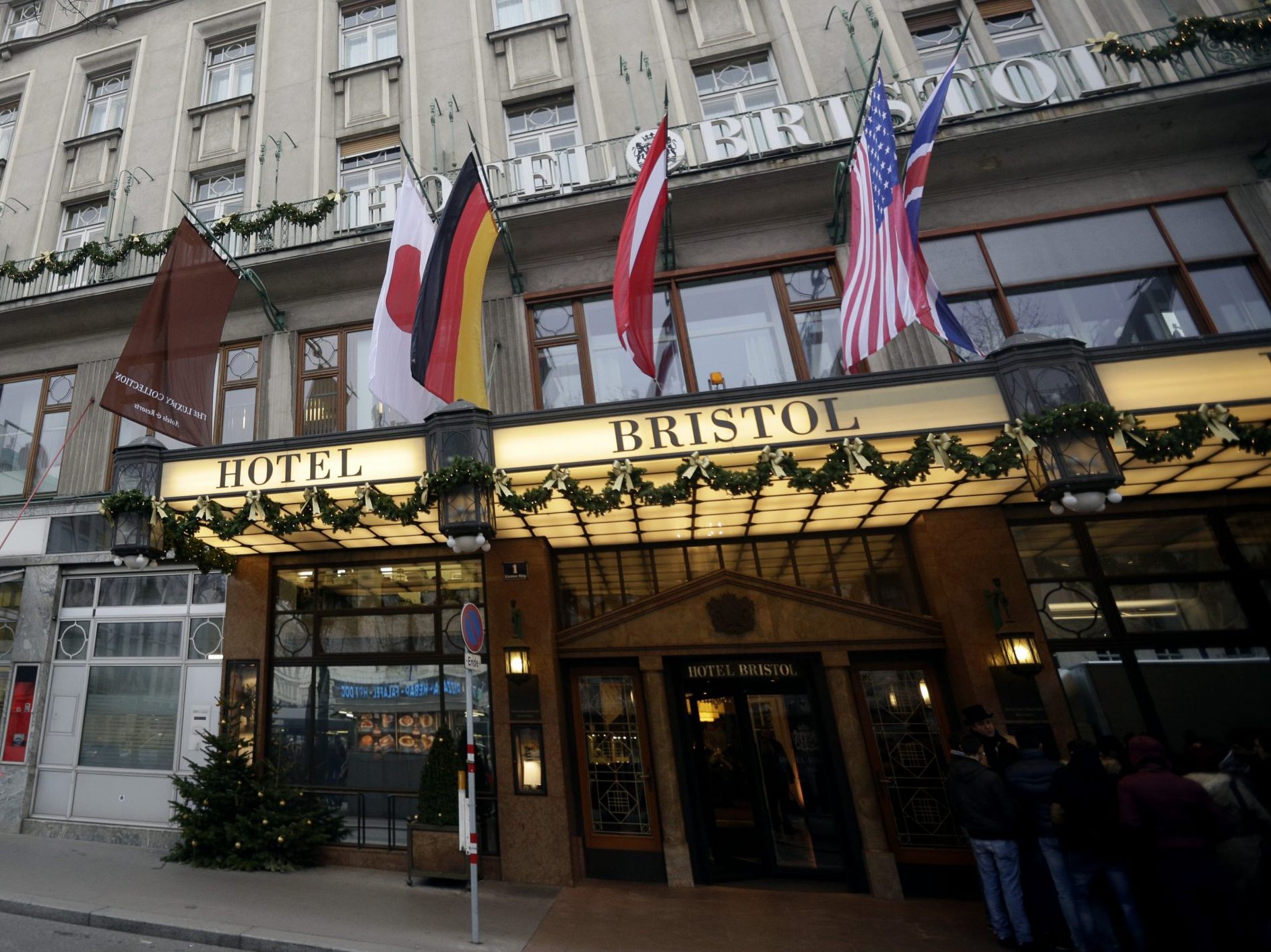 Das Wiener Nobelhotel "Bristol" schließt wegen Generalsanierung.