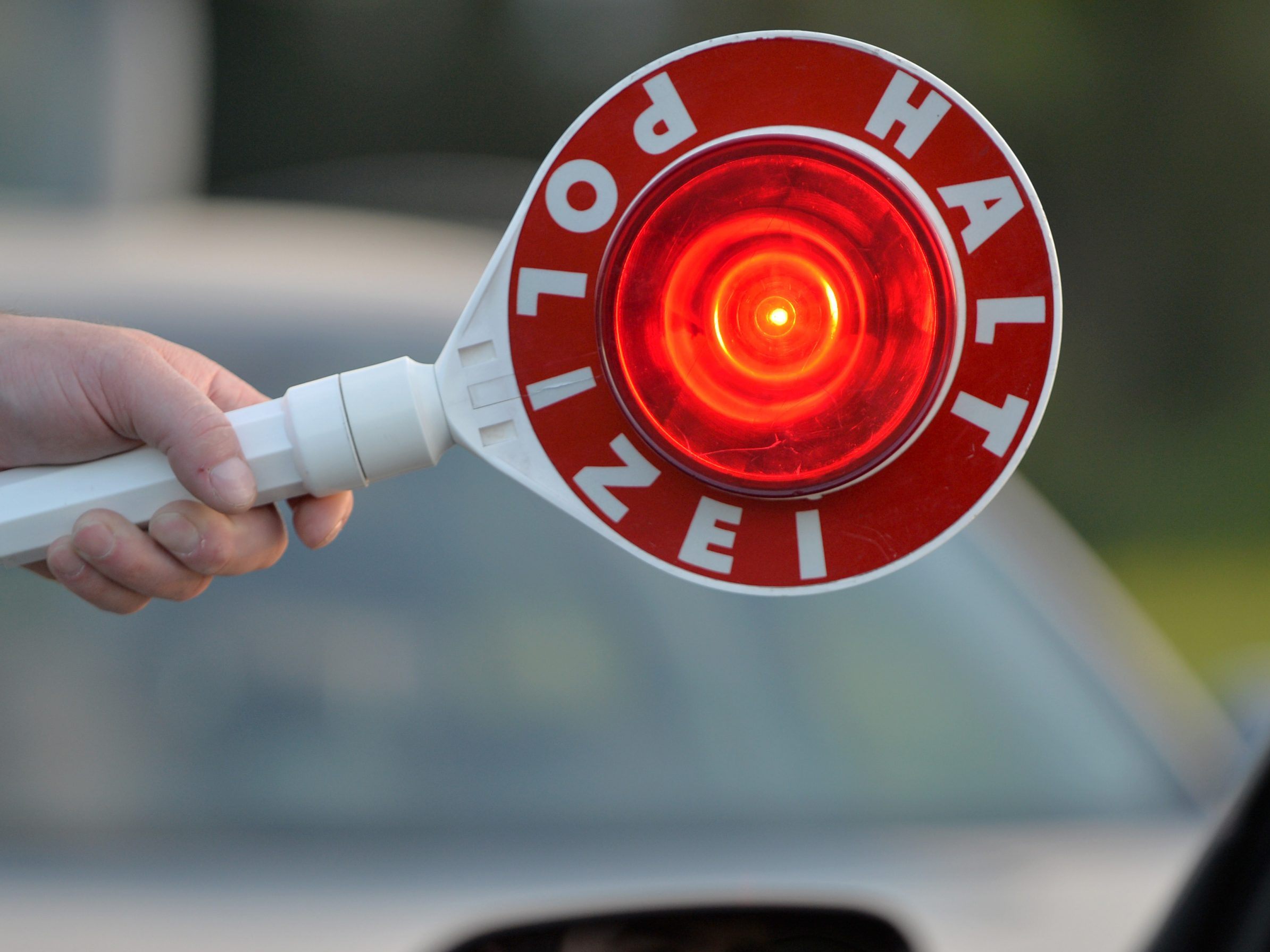 Die Wiener Polizei stoppte einen Alkolenker.