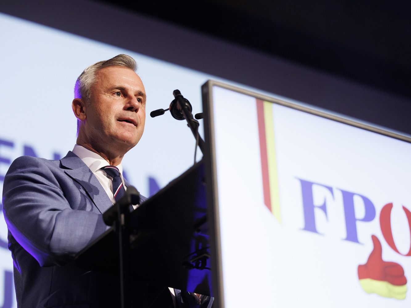 Wahlkampfauftakt ging 16 Tage vor Burgenland-Wahl über die Bühne. Im Bild: FPÖ-Spitzenkandidat Hofer. Wahlkampfauftakt ging 16 Tage vor Burgenland-Wahl über die Bühne. Im Bild: FPÖ-Spitzenkandidat Hofer.