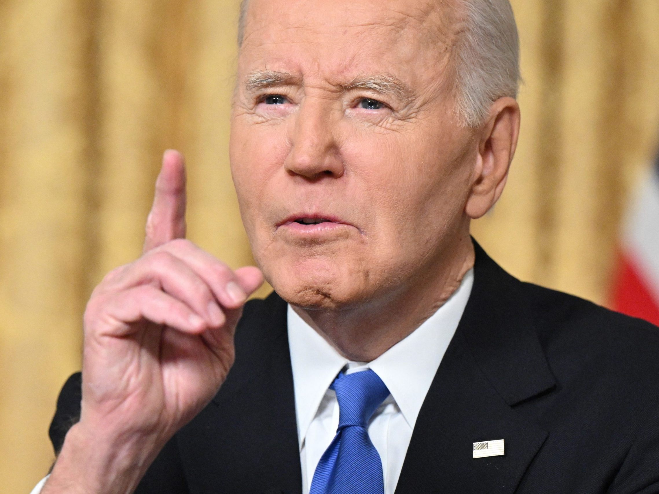 Joe Biden warnt vor der aktuellen politischen Lage.