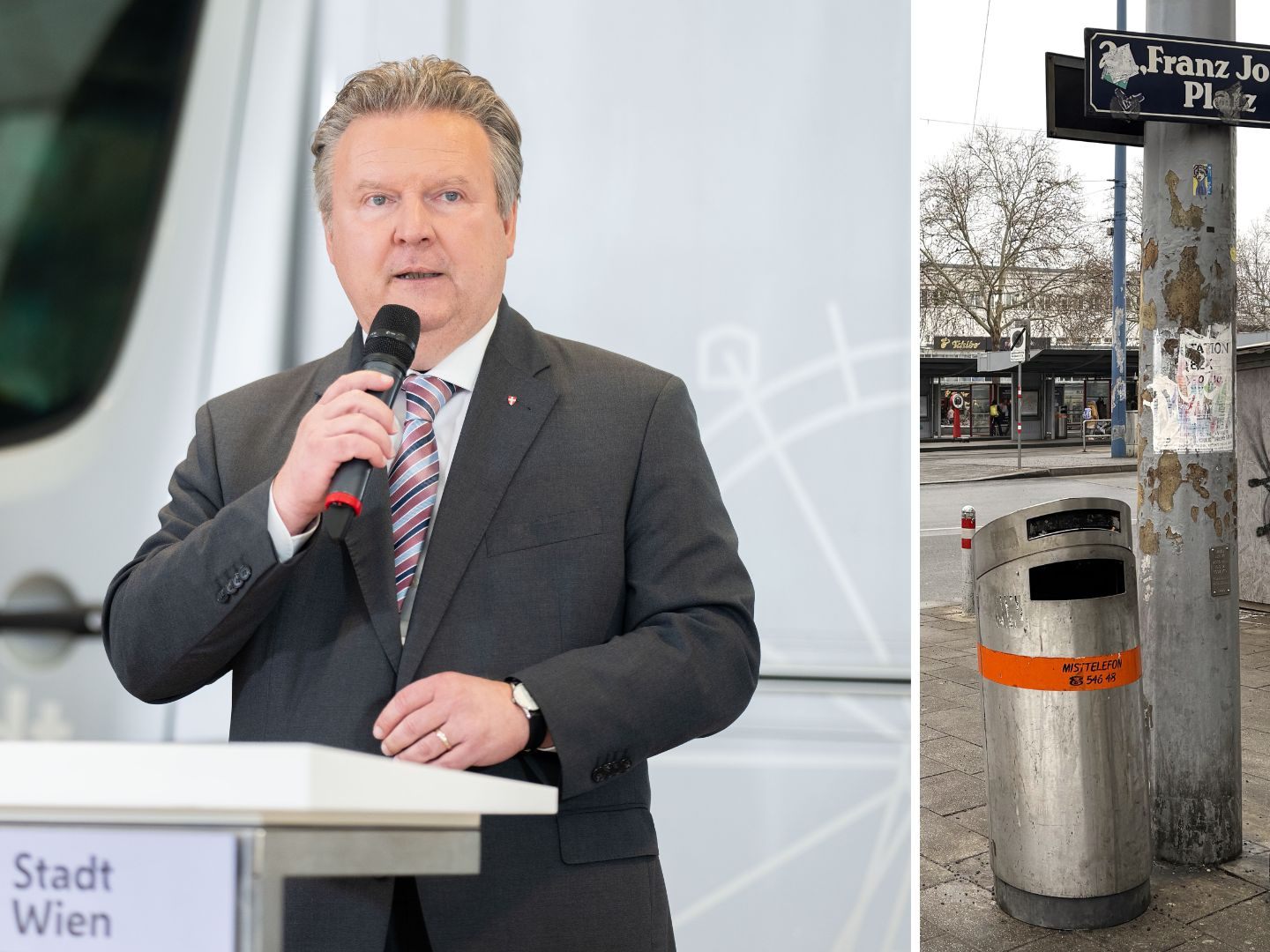 Die kommende Woche bringt ein Alkoholverbot am Franz-Jonas-Platz in Wien-Floridsdorf.