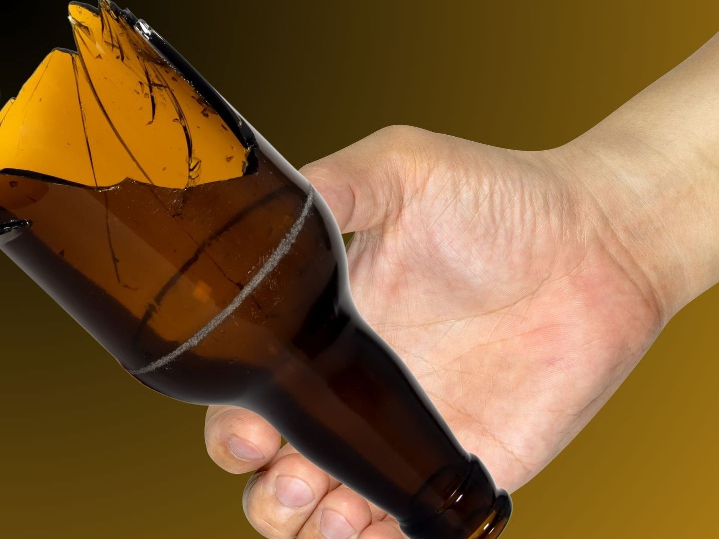 Ein 28-Jähriger bedrohte einen Türsteher in Wien-Leopoldstadt mit einer zerbrochenen Glasflasche.