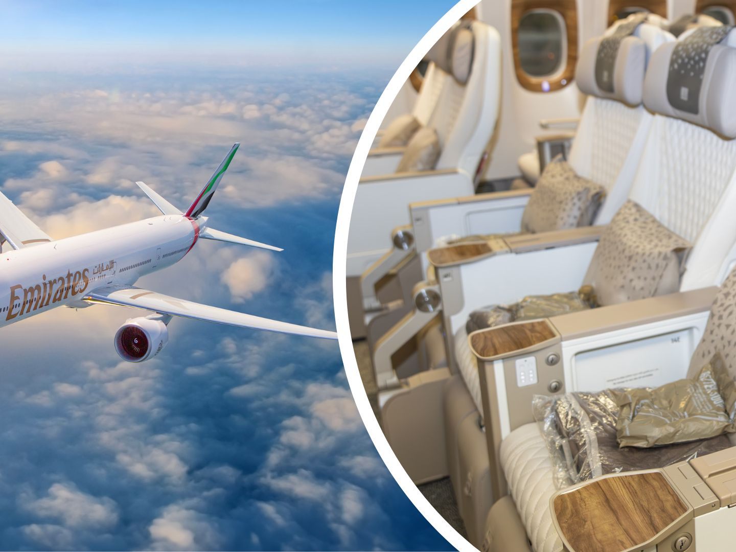 Neu bei Emirates: die Premium Economy Class. Neu bei Emirates: die Premium Economy Class.
