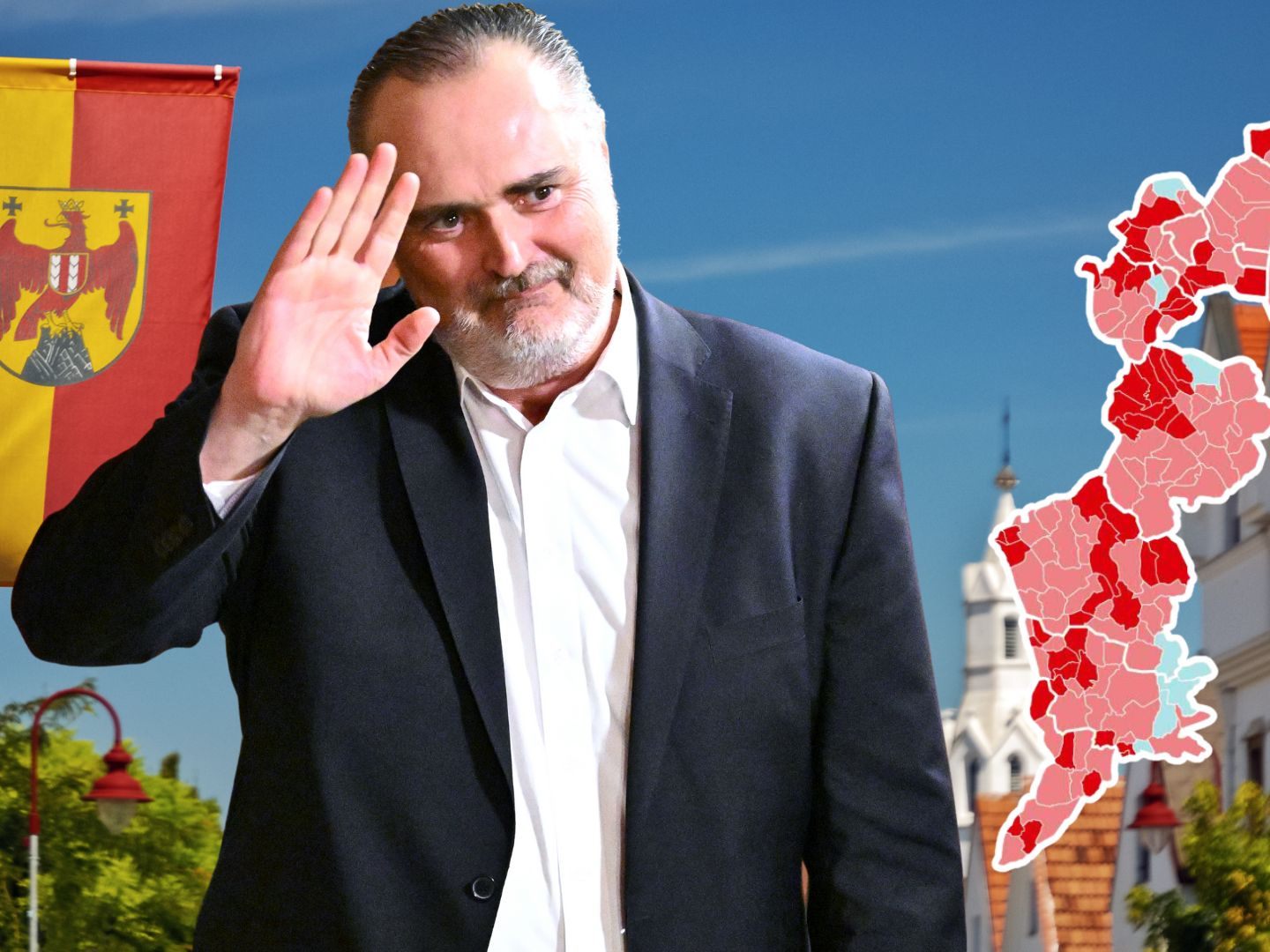 Die SPÖ liegt in fast allen Gemeinden vorne.
