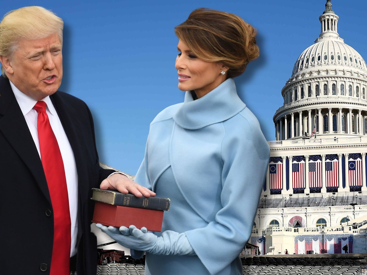 Amtseinführung von US-Präsident Donald Trump LIVE.