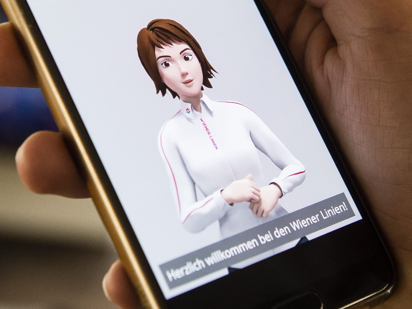 Der Gebärdensprach-Avatar "Iris" weist laut ÖGLB technische und sprachliche Schwächen auf. Der Gebärdensprach-Avatar "Iris" weist laut ÖGLB technische und sprachliche Schwächen auf.