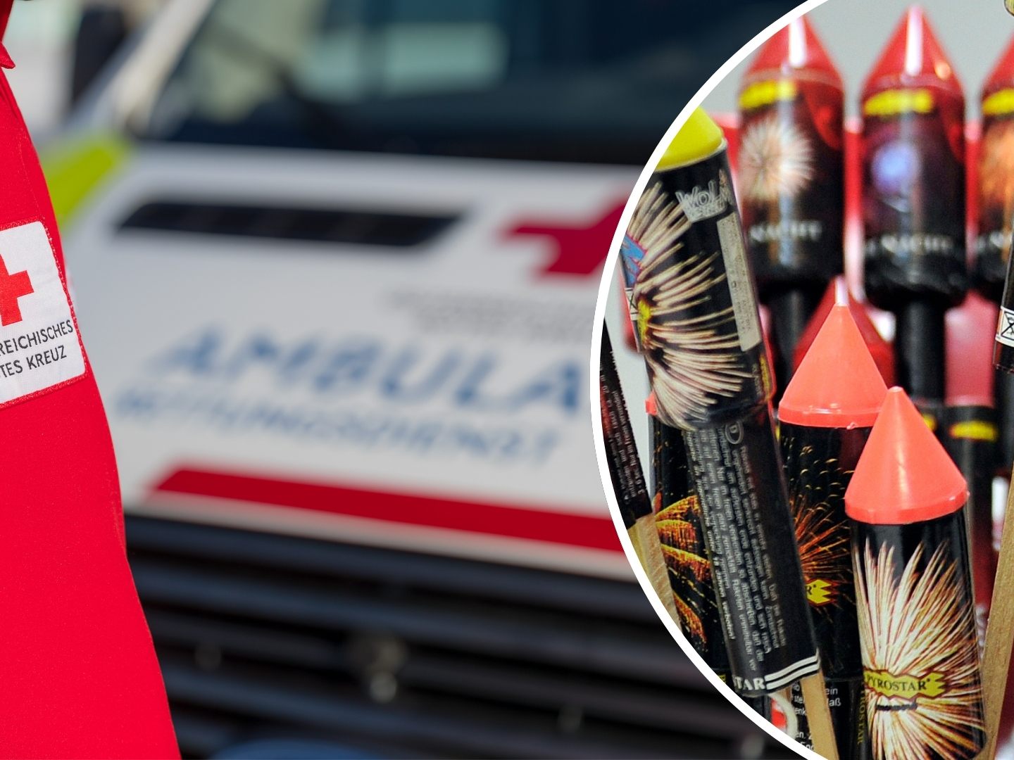 01. Feuerwerkskörper explodierte in der Hand eines 14-Jährigen. (Symbolbild)