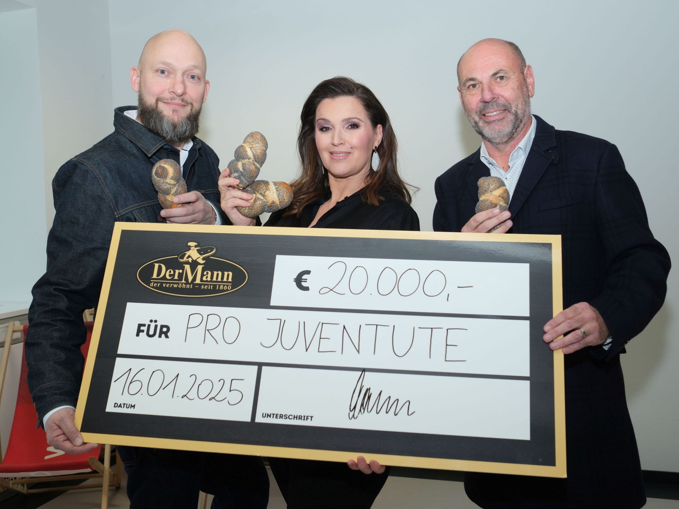 Eine Summe von 20.000 Euro gibt es nach einem "DerMann"-Promibacken zu vermelden.