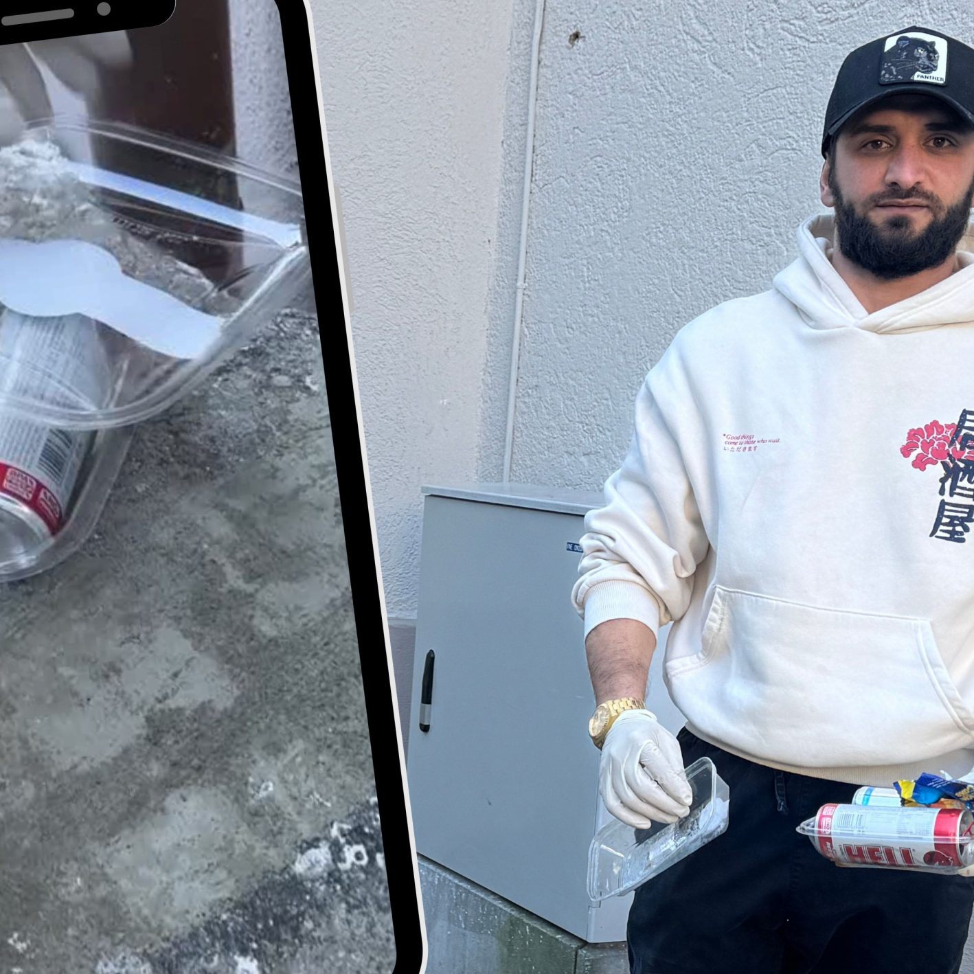 Murat Gezici möchte nicht, dass seine Kunden den Müll sehen.