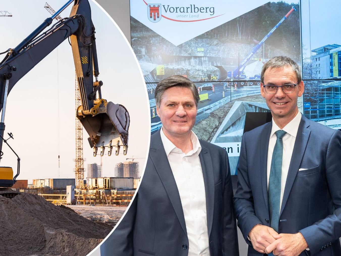 Beim Pressefoyer wurden am Dienstag die Hochbau- und Straßenbauprogramme des Landes Vorarlberg für das Jahr 2025 vorgestellt. Beim Pressefoyer wurden am Dienstag die Hochbau- und Straßenbauprogramme des Landes Vorarlberg für das Jahr 2025 vorgestellt.