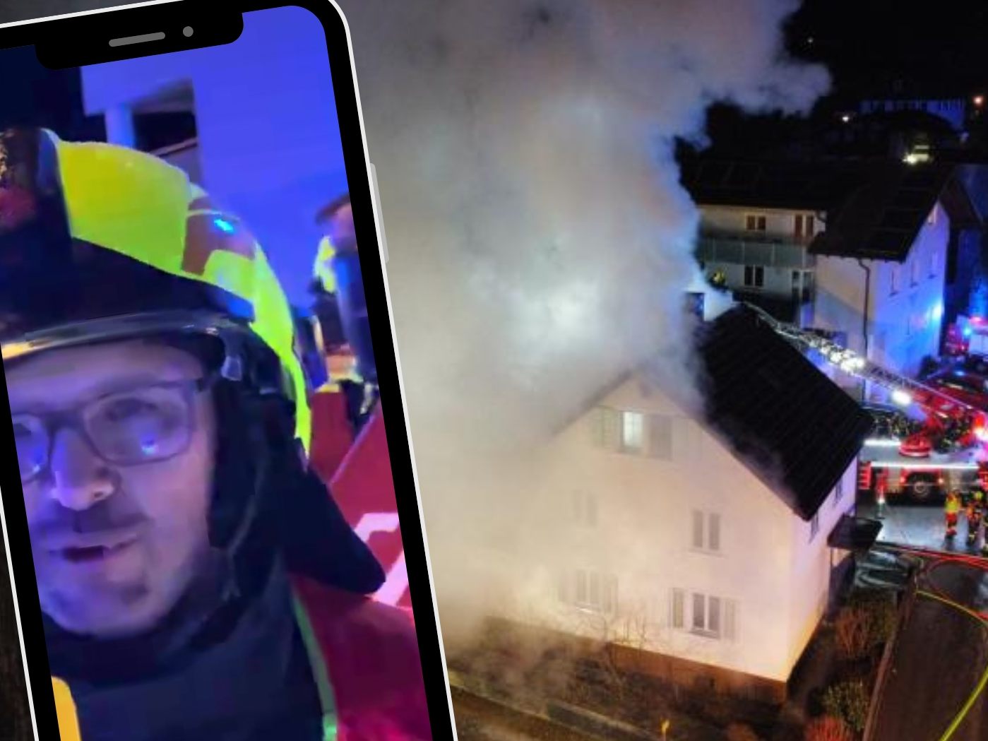 In Bludenz kam es in der Nacht zu einem Brand. In Bludenz kam es in der Nacht zu einem Brand.