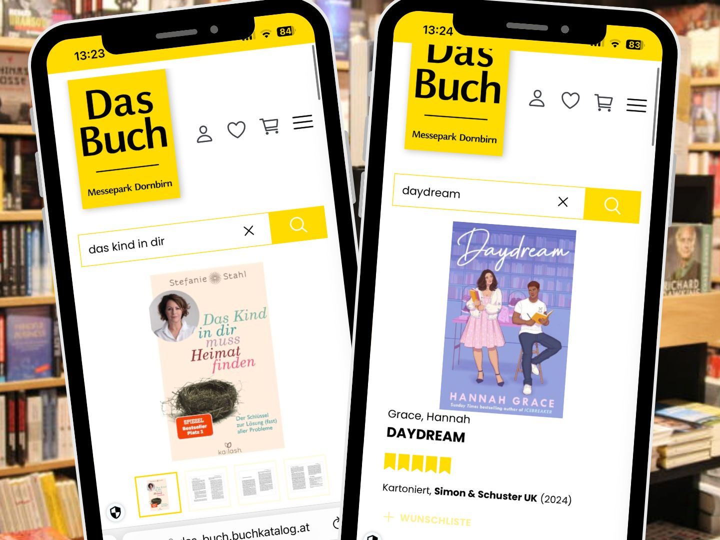 Das sind derzeit die absoluten Bestseller bei "Das Buch"!