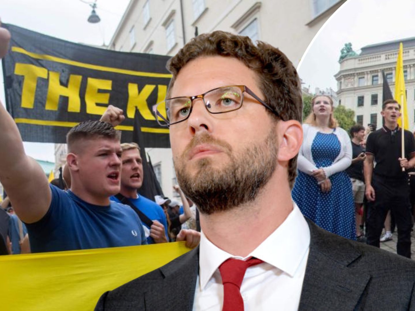 Andreas Kranebitter, wissenschaftlicher Leiter des DÖW, stellt heute den Rechtsextremismusbericht vor.