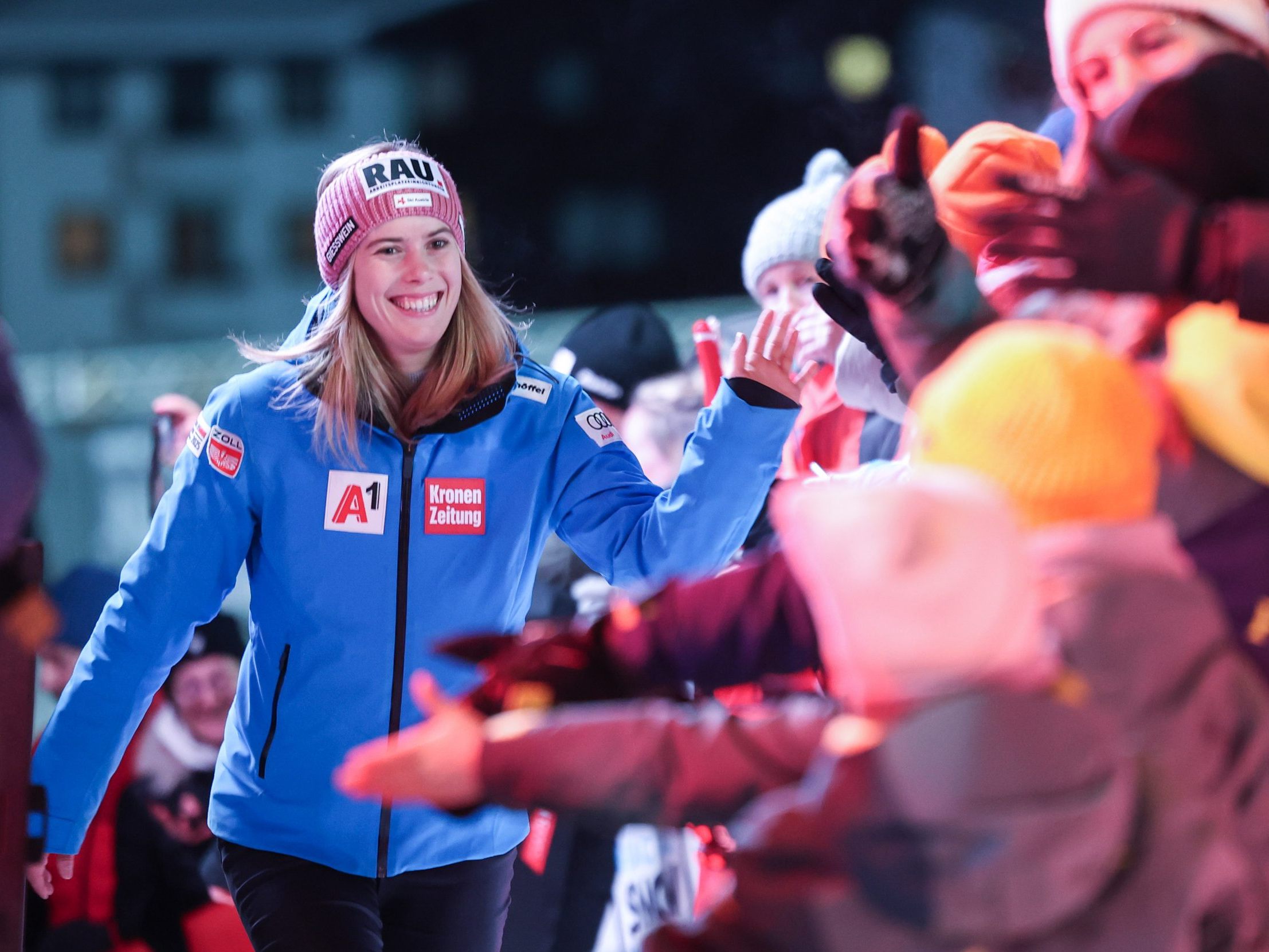 Katharina Liensberger zeigt sich vor dem Slalom in Flachau Selbstbewusst. Katharina Liensberger zeigt sich vor dem Slalom in Flachau Selbstbewusst.