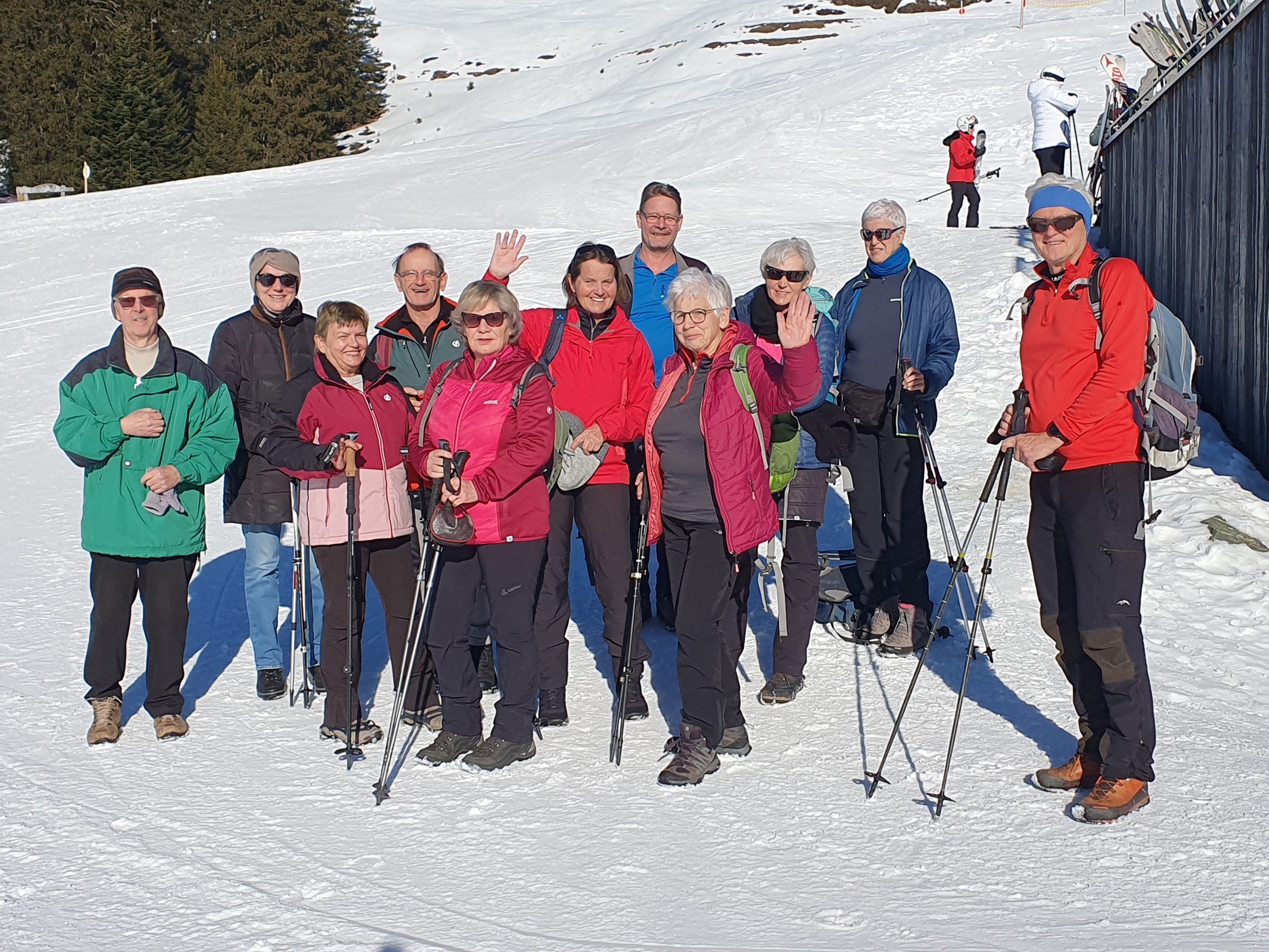 Winterwanderung in Laterns