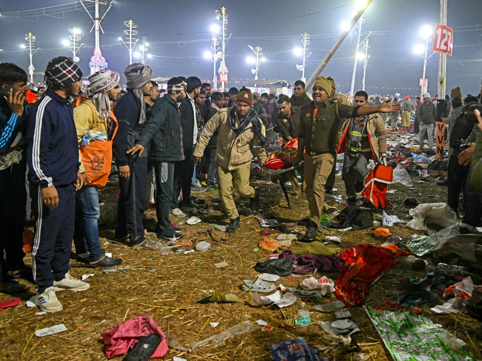 Tote und Verletzte beim größten religiösen Fest der Welt. Tote und Verletzte beim größten religiösen Fest der Welt.
