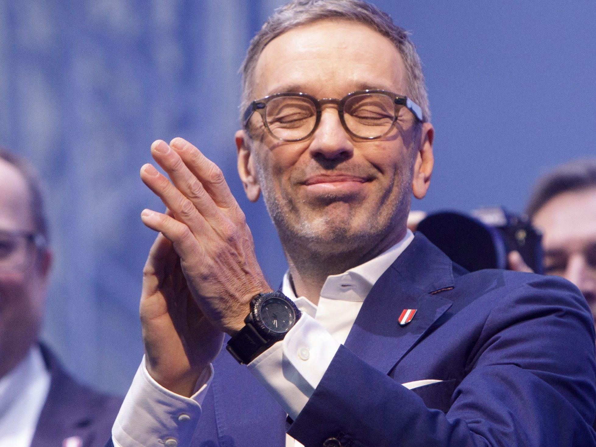 Herbert Kickl beim Neujahrstreffen der FPÖ in Vösendorf am 18. Jänner 2025.