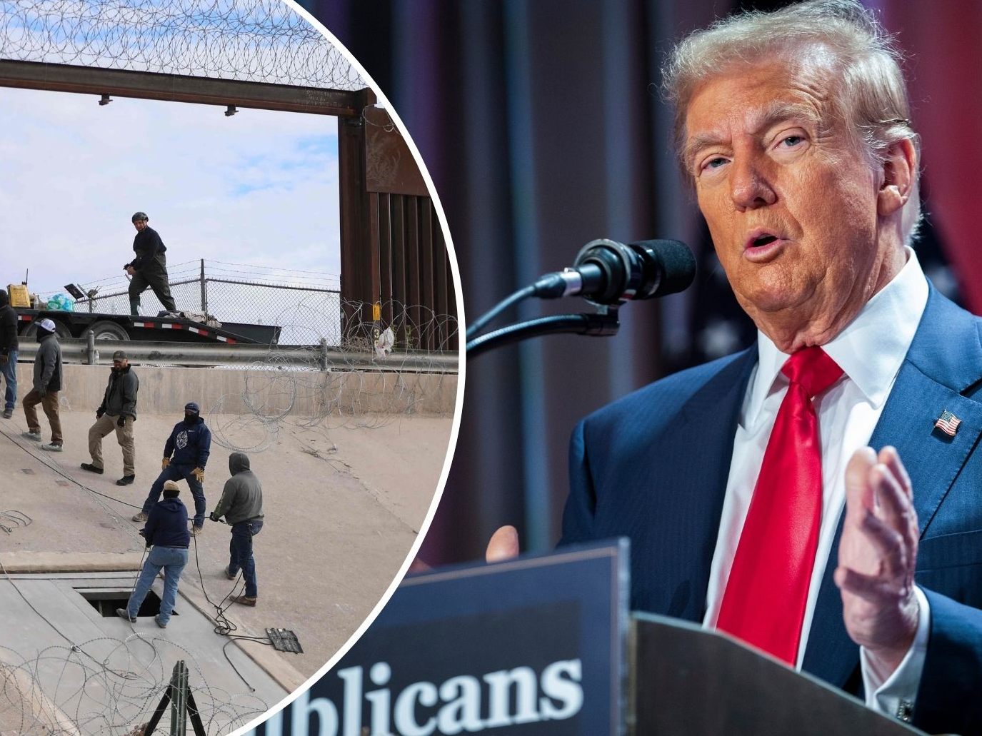 Trump mit Plänen für das "größte Abschiebeprogramm" der Geschichte.