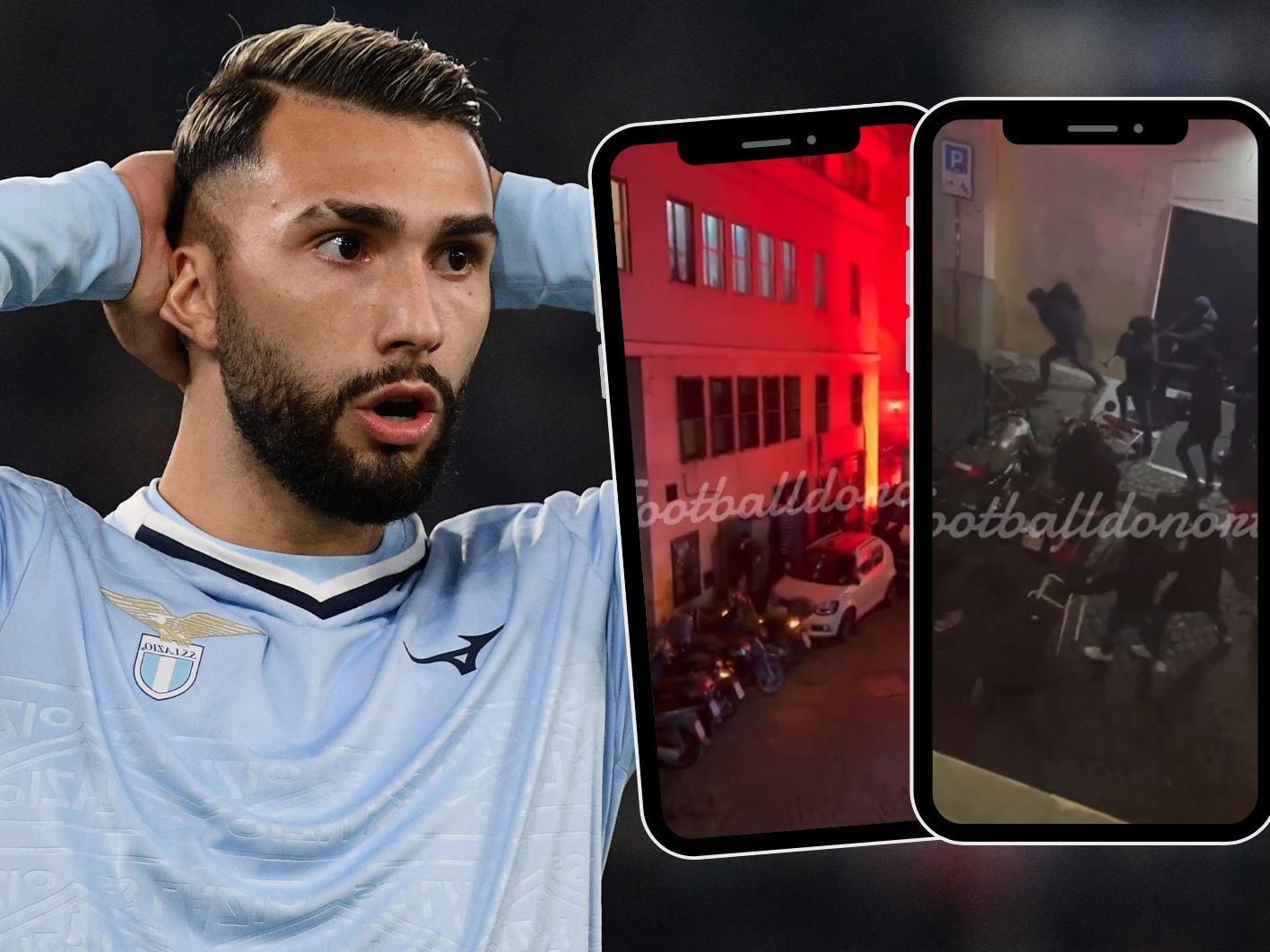 Einmal mehr sind Fans von Lazio Rom in einen Skandal verwickelt. Einmal mehr sind Fans von Lazio Rom in einen Skandal verwickelt.