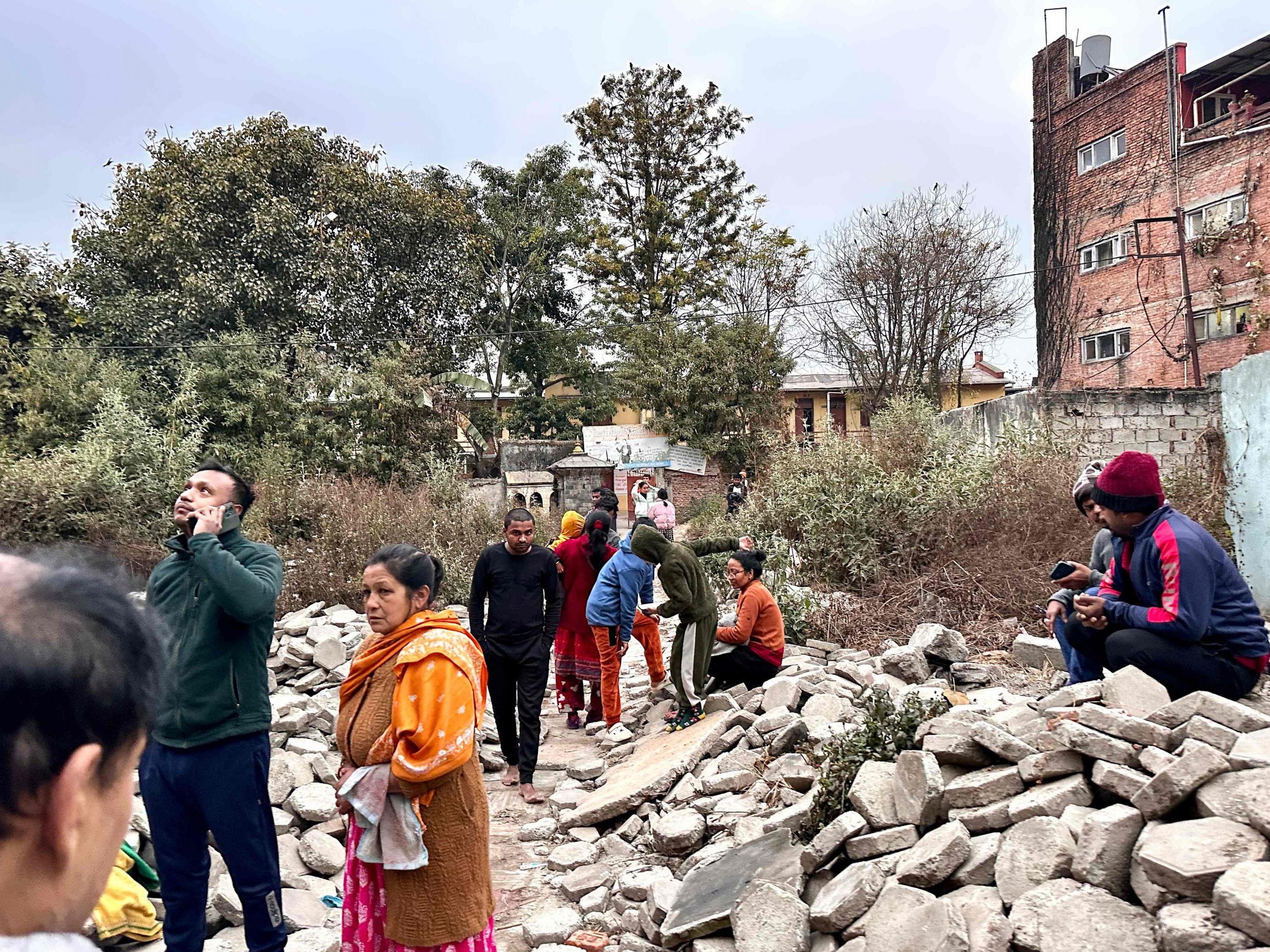 Ein schweres Erdbeben sorgt für Zerstörung in Tibet. Ein schweres Erdbeben sorgt für Zerstörung in Tibet.