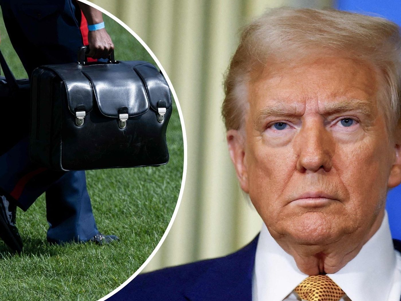 Trump bald wieder im Besitz des "nuclear footballs" Trump bald wieder im Besitz des "nuclear footballs"