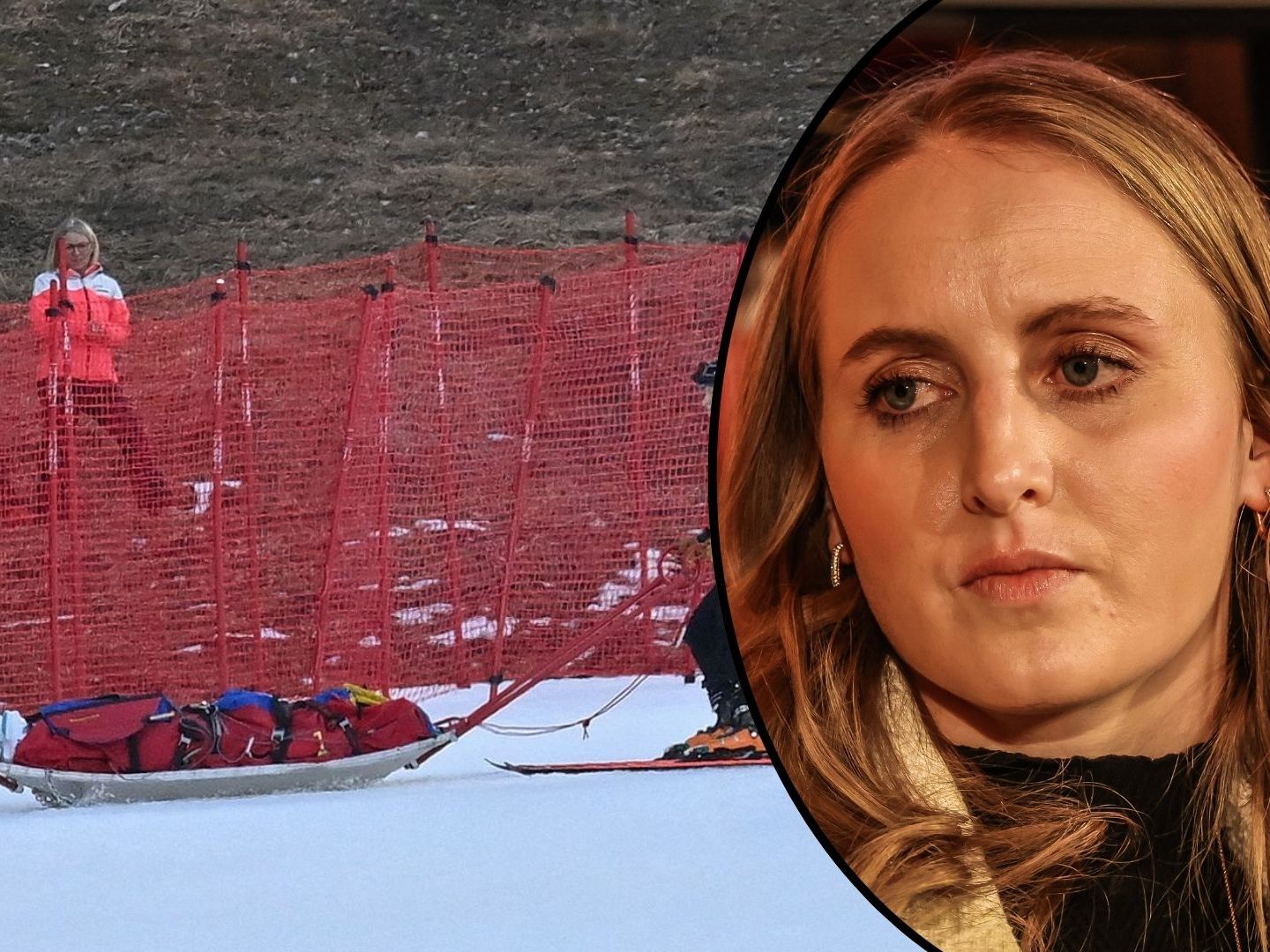 Nina Ortlieb hat sich nach ihrem Sturz auf Social Media gemeldet.