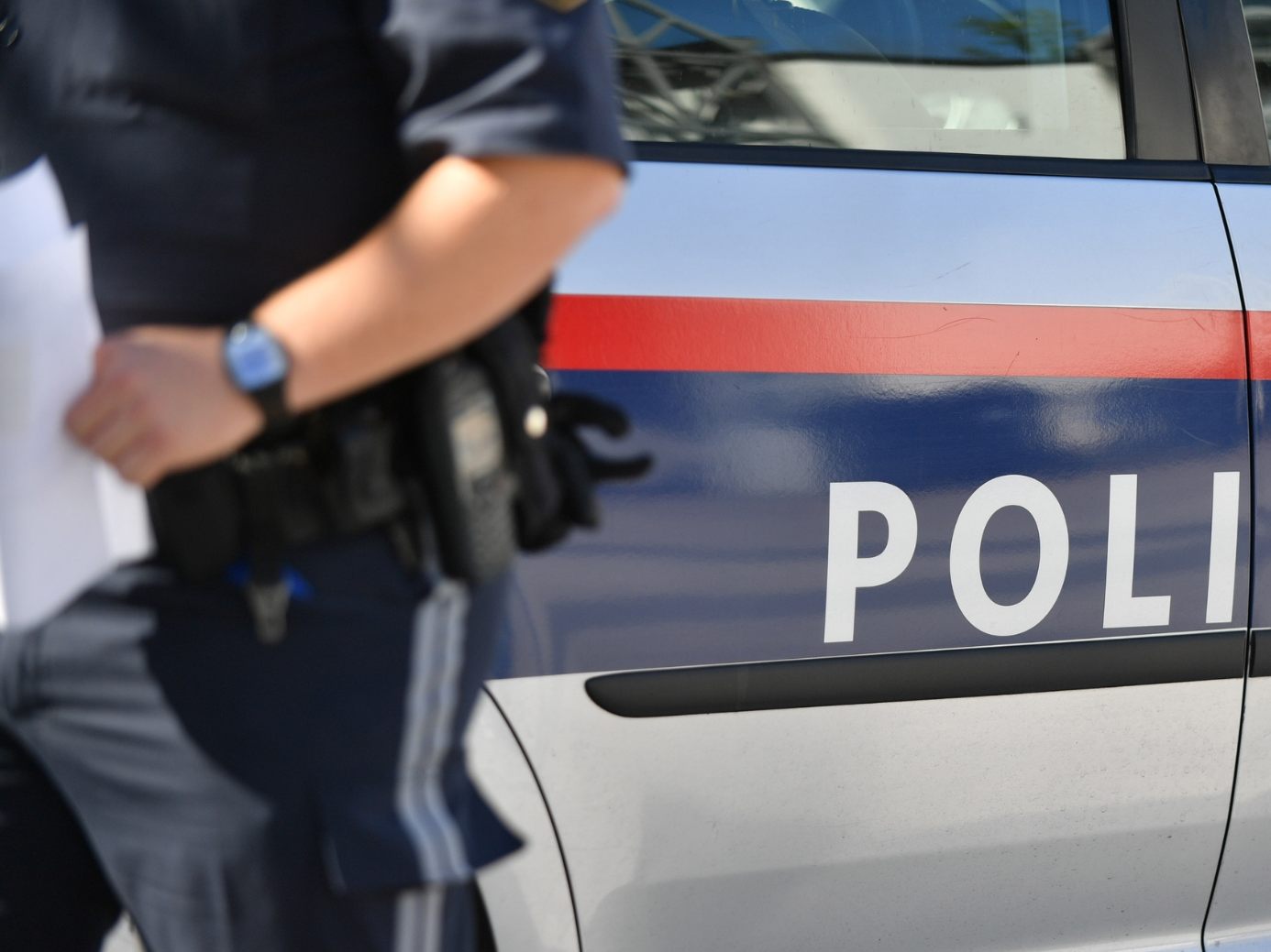 Verkehrsunfall mit Verletzung in Hard - Zeugenaufruf.