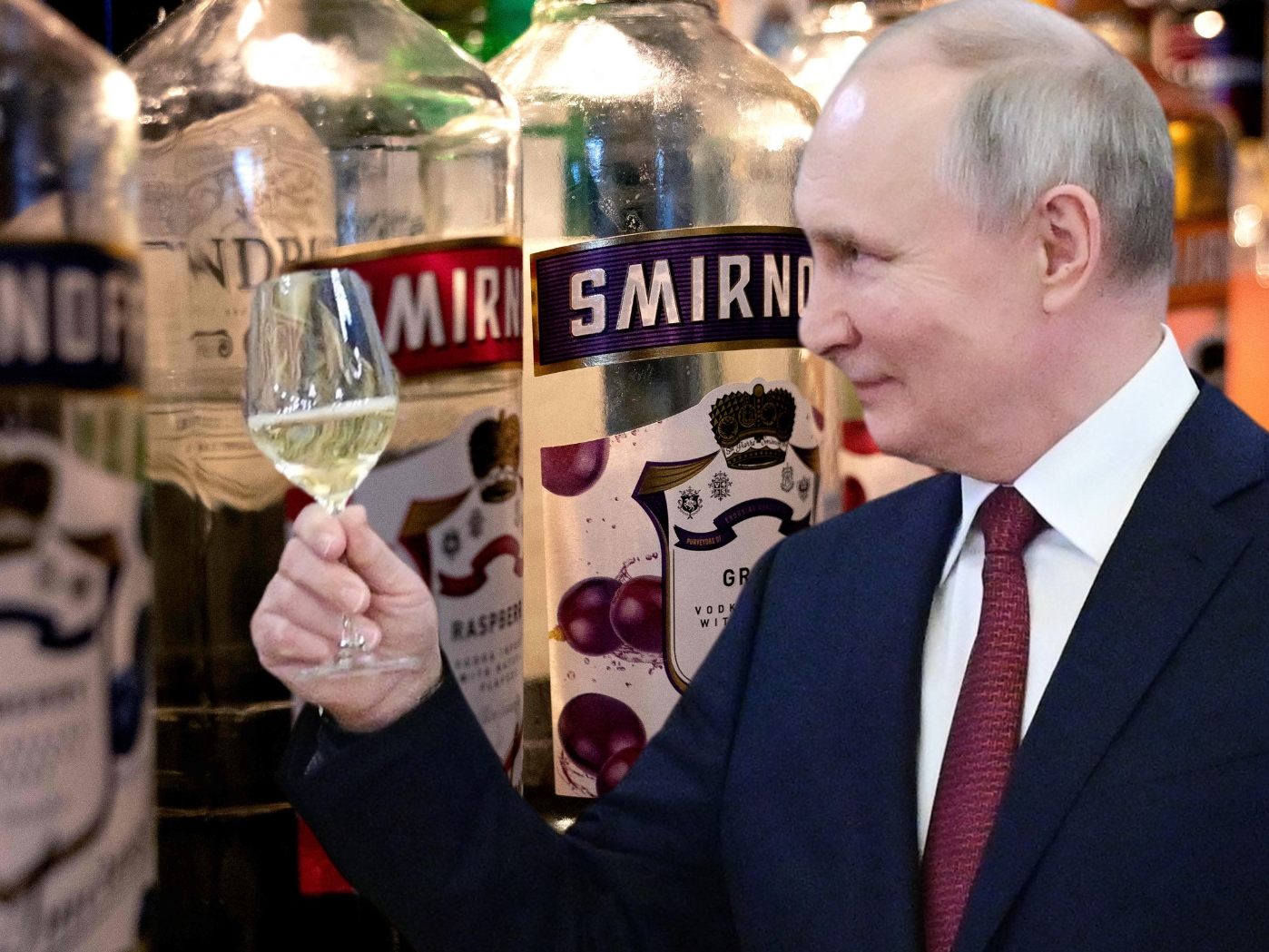 Putin braucht Geld: Wodka wurde in Russland in nur sechs Monaten 23 Prozent teurer.
