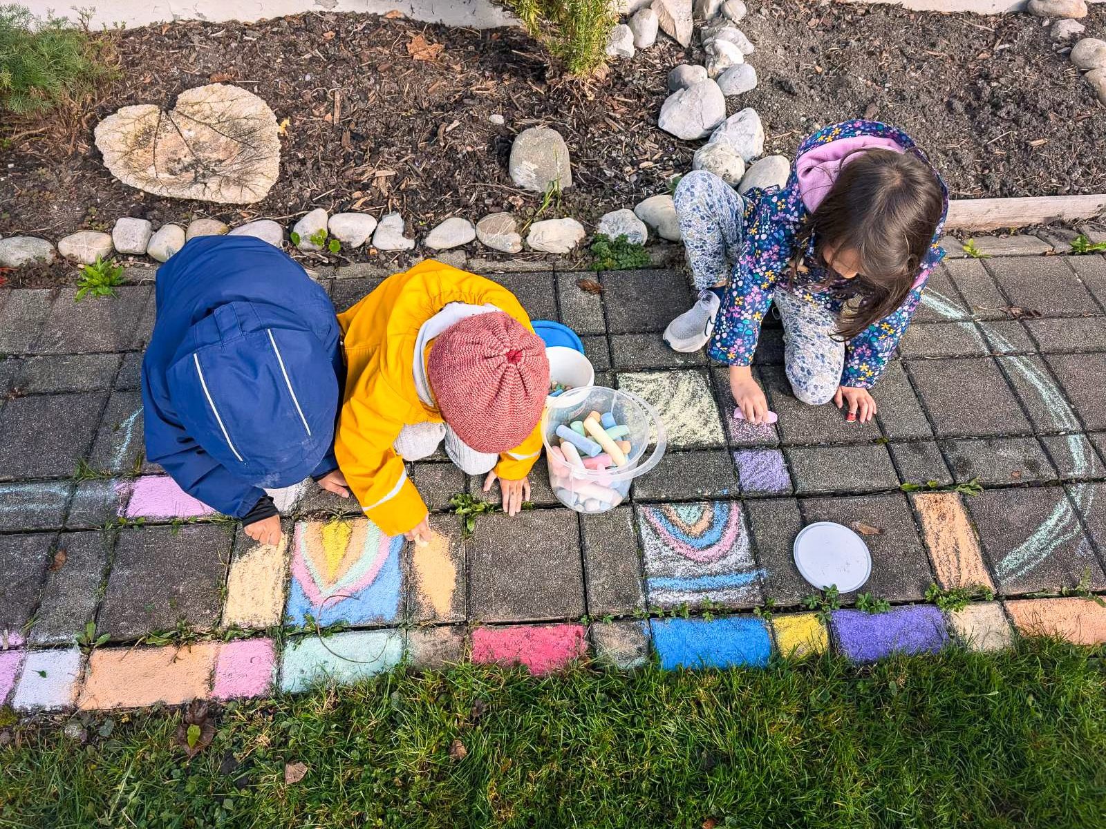 Kinder des Kindergartens Sünnahüsle