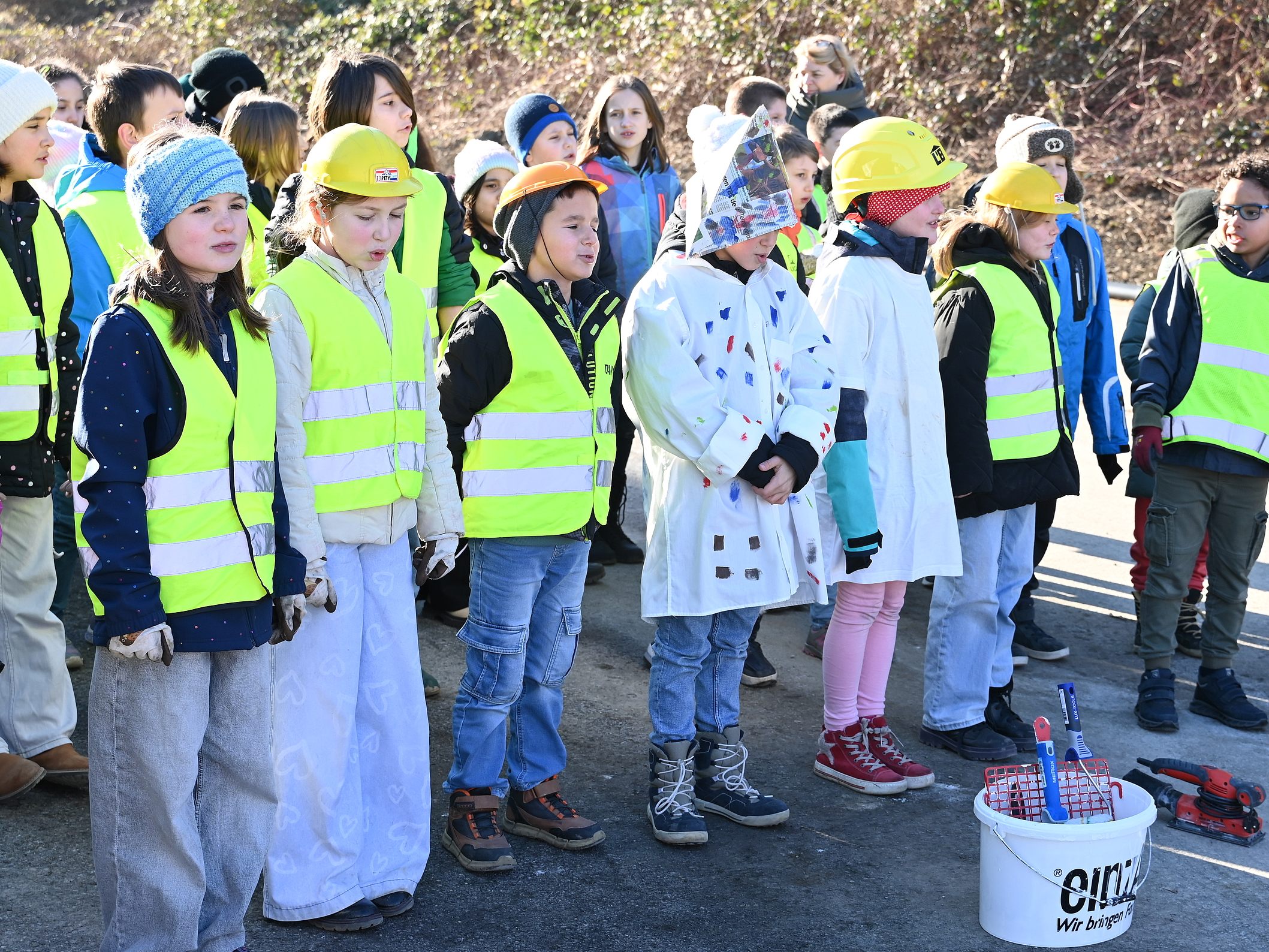 Spatenstich Erweiterung Volksschule Tosters Spatenstich Erweiterung Volksschule Tosters