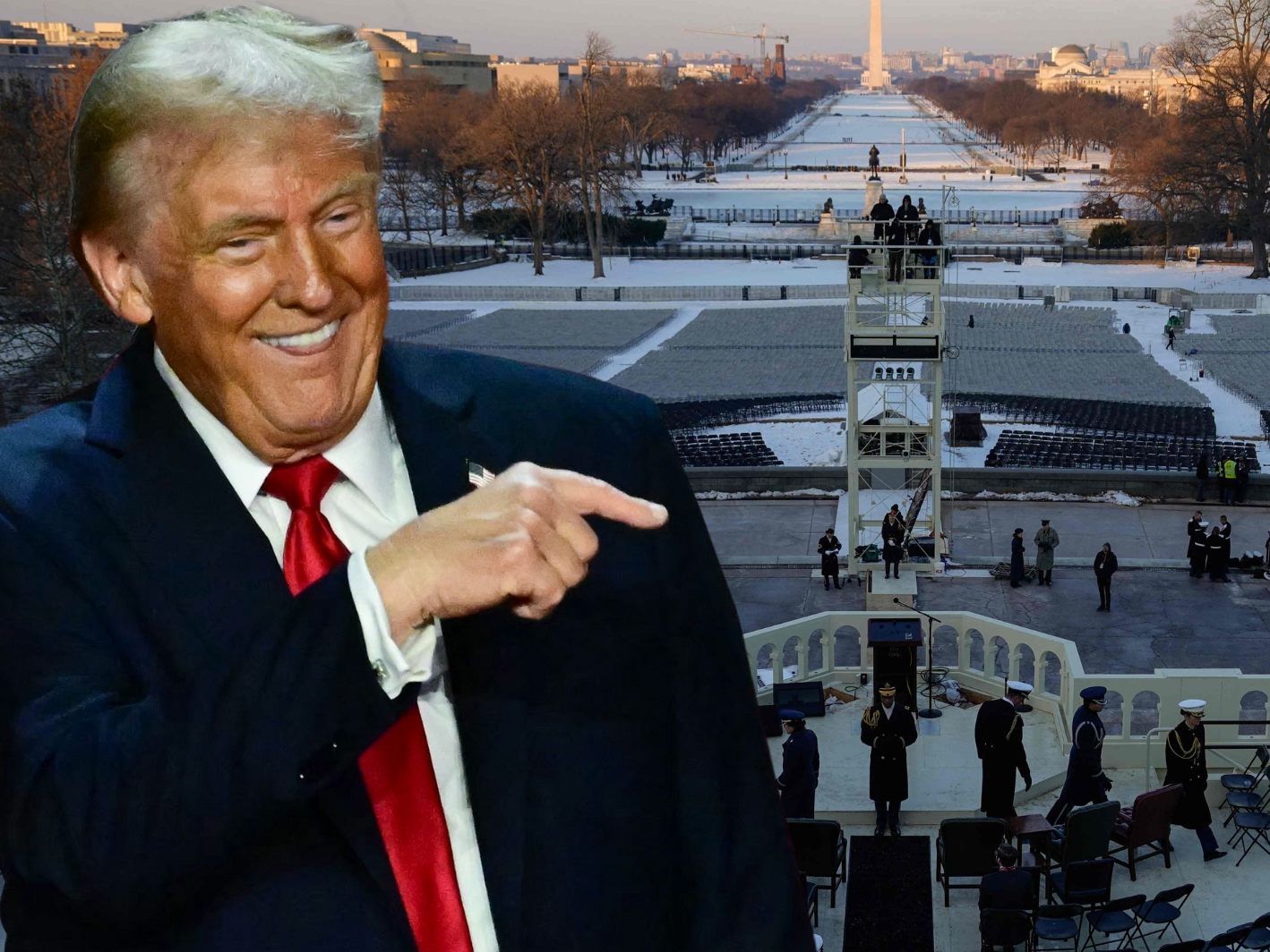 Hunderttausende Schaulustige erwartet - Trump will gleich zahlreiche Dekrete unterzeichnen.