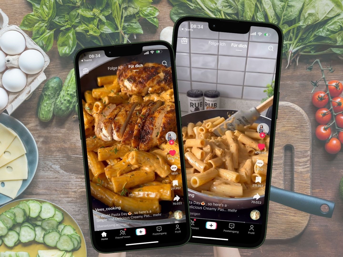 Pasta Rezept von TikTok Pasta Rezept von TikTok