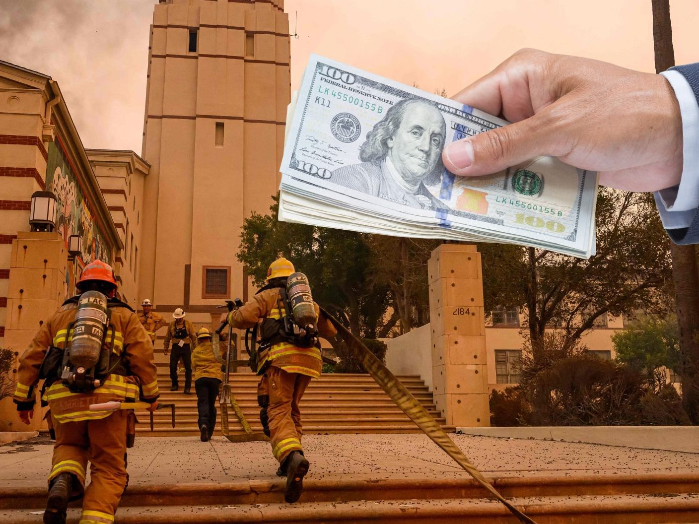 Brandkatastrophe in L.A. - und Promis bangen um ihre Luxus-Anwesen. Brandkatastrophe in L.A. - und Promis bangen um ihre Luxus-Anwesen.