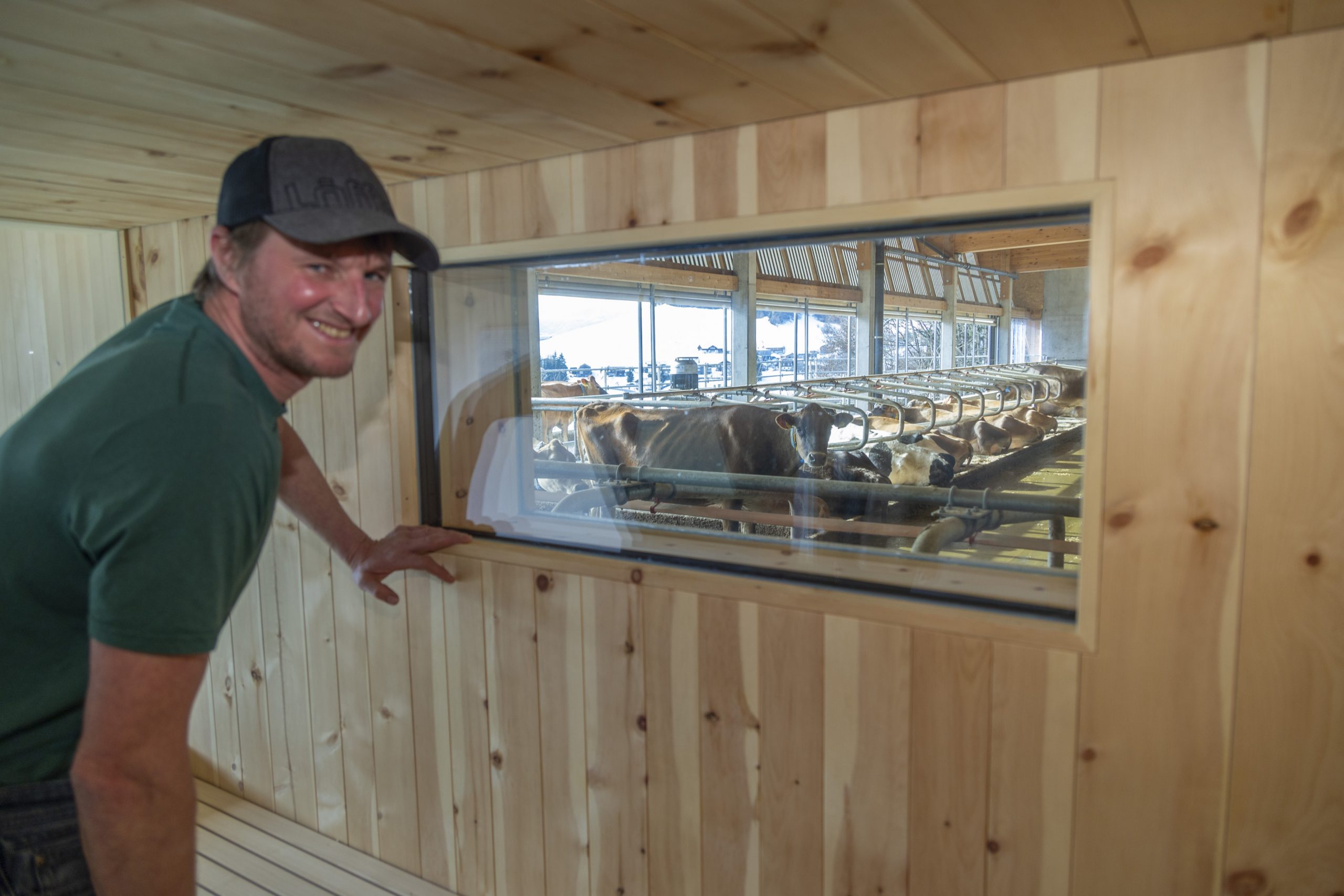 Vor allem für die Feriengäste ist die Sauna ein echtes Erlebnis, wie Hubert erzählt. Vor allem für die Feriengäste ist die Sauna ein echtes Erlebnis, wie Hubert erzählt.