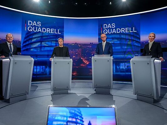 RTL-TV-Debatte zu deutscher Bundestagswahl RTL-TV-Debatte zu deutscher Bundestagswahl