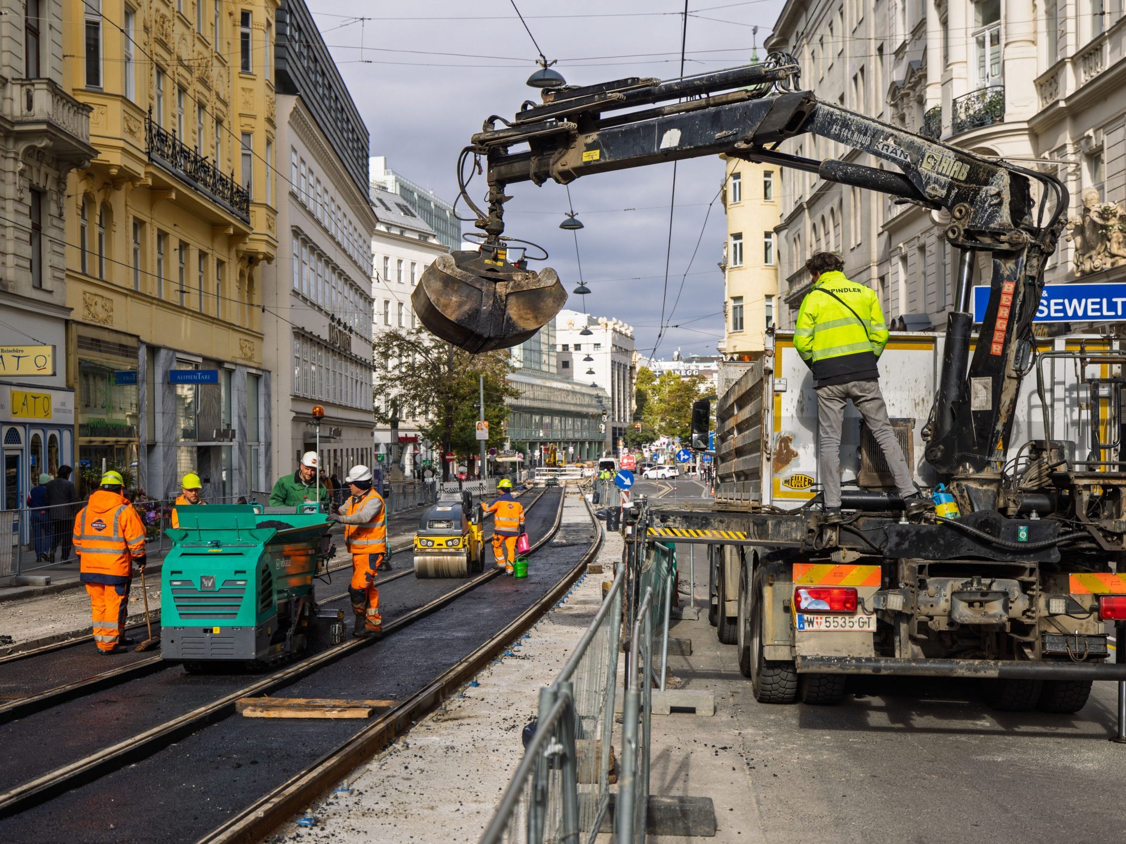 Die Wiener Linien starten in die Gleisbausaison.