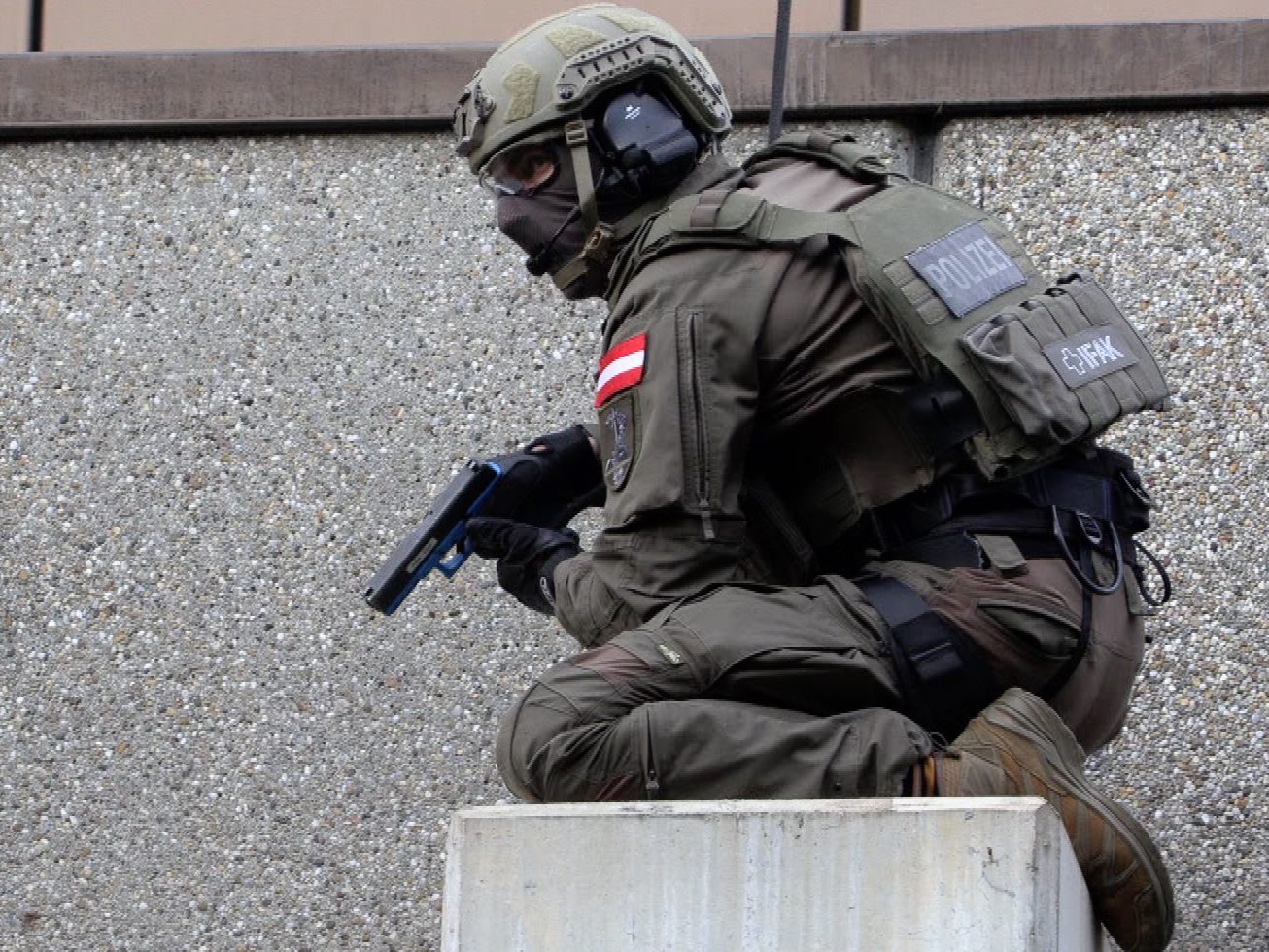 Das EKO-Cobra wurde zu einem Einsatz im deutschen Sigmarszell hinzugezogen.