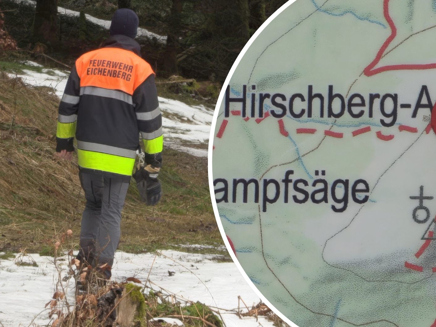 Nach der Vermissten wurde in einer großangelegten Aktion gesucht.