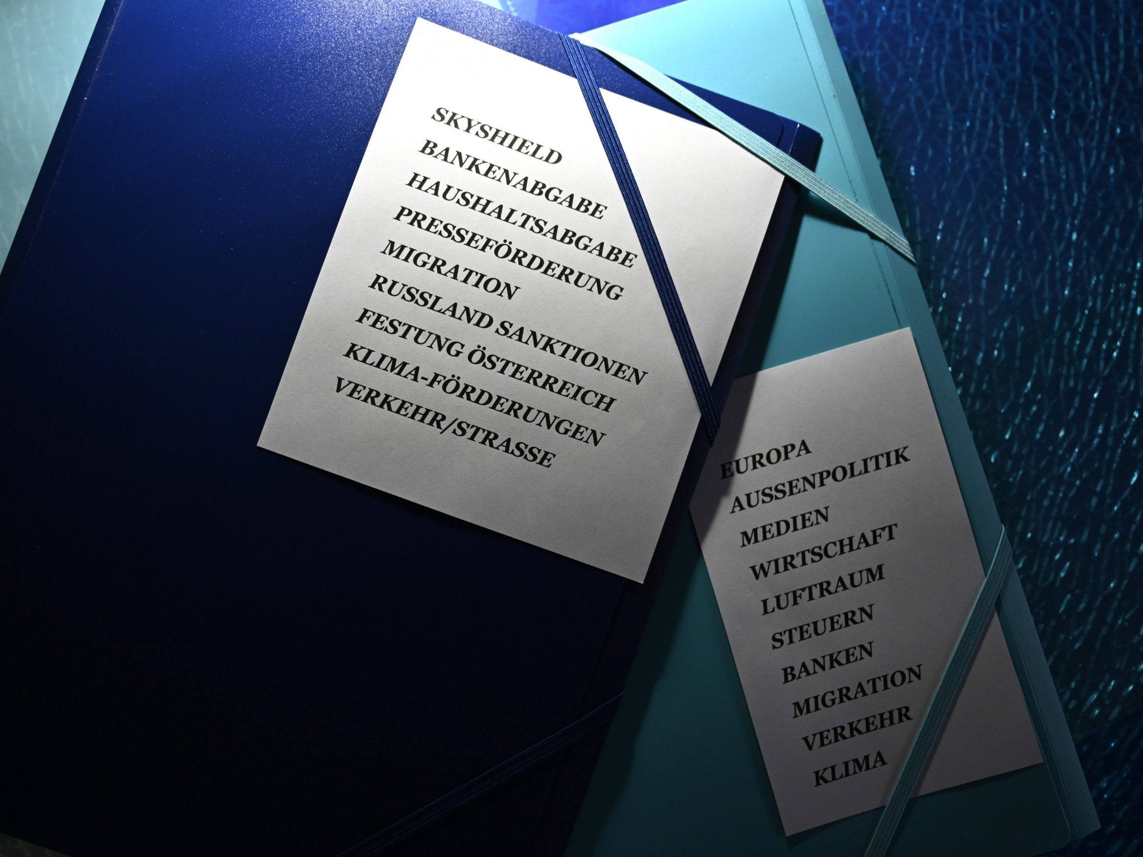 Die Koalitionsverhandlungen zwischen Blau und Türkis sind geplatzt