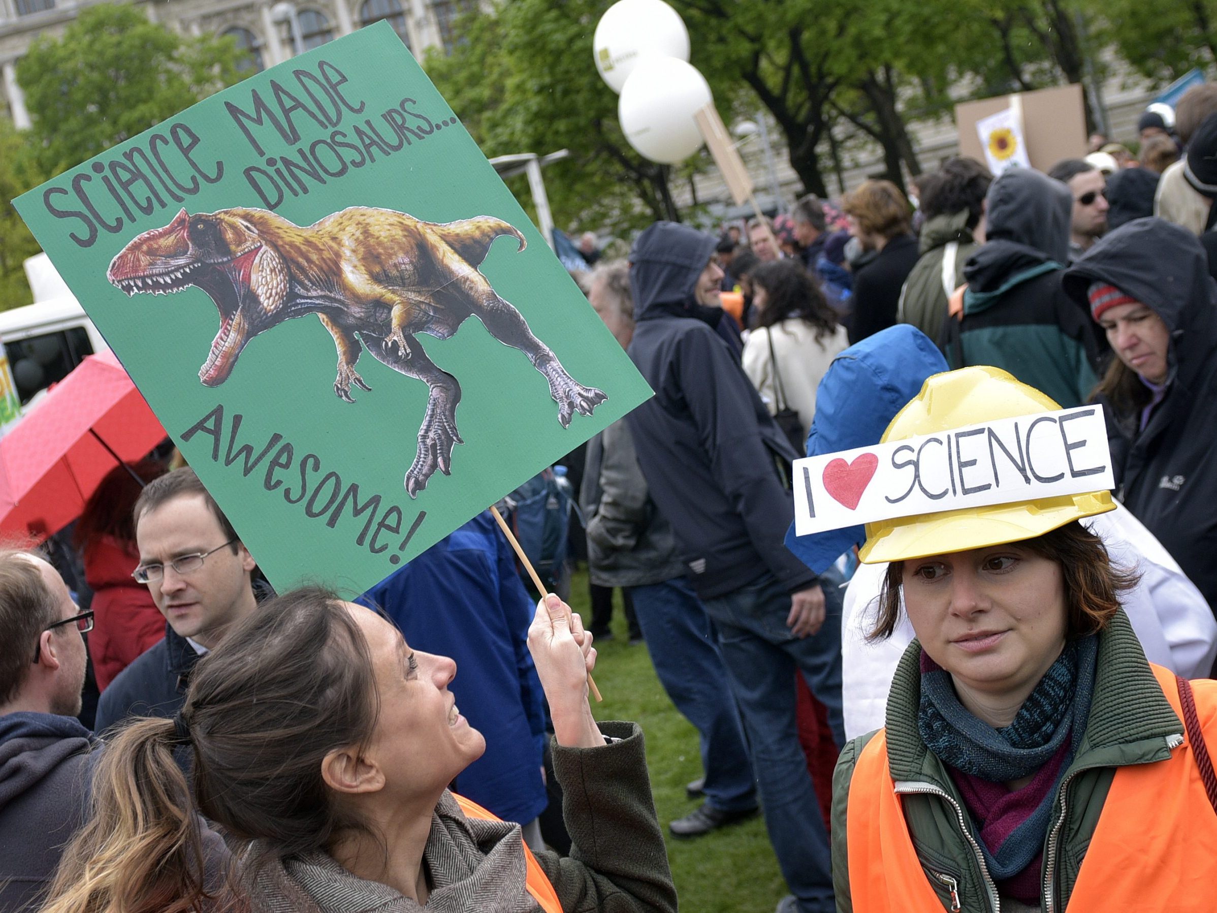 Erneut gibt es einen "March for Science" in Wien gegen das wissenschaftsfeindliche Klima.