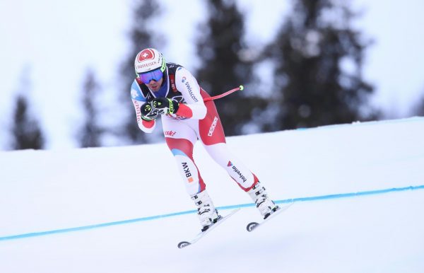 ABD0101_20190206 – AARE – SCHWEDEN: Beat Feuz (SUI) am Mittwoch, 6. Februar 2019, whrend des Super-G der Herren im Rahmen der alpinen Ski-Weltmeisterschaften in Aare. – FOTO: APA/EXPA/JOHANN GRODER